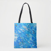 Blue Water Shopping Bag Tasche (Vorderseite)