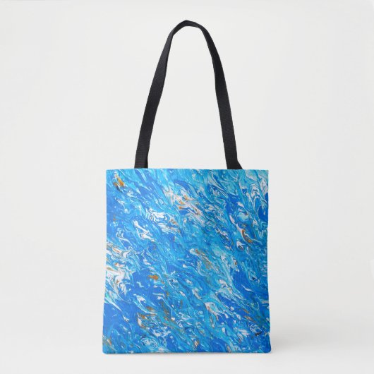 Blue Water Shopping Bag Tasche (Vorderseite)