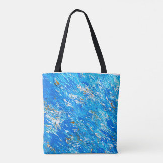 Blue Water Shopping Bag Tasche