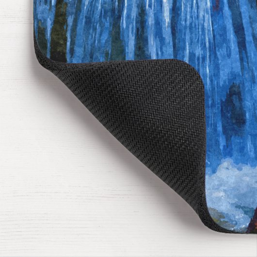 Blue Water Spring Mousepad (Ecke)