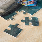 Blue Water Village Malta. Jigsaw Puzzle (Seite)