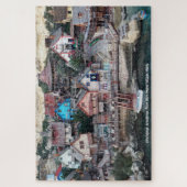 Blue Water Village Malta. Jigsaw Puzzle (Vertikal)