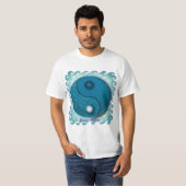 Blue Water Yin Yang T-Shirt (Vorne ganz)
