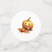 Blue Watercolor Baby Dragon Halloween Baby Dusche Konfetti (Klein Vorderseite)