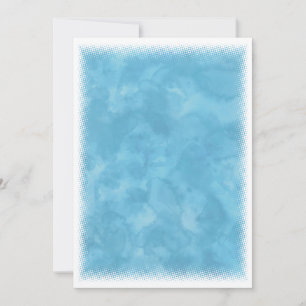 Blue Watercolor Baby Dusche Hintergrund Einladung