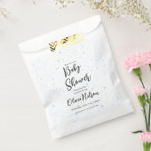 Blue Watercolor Babydusche, Oh Boy Baby Dusche Geschenktütchen (Versiegelt)