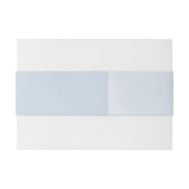 Blue Watercolor Bezaubernde Cloudscape Hochzeit Einladungsbanderole (Rückseitenbeispiel)