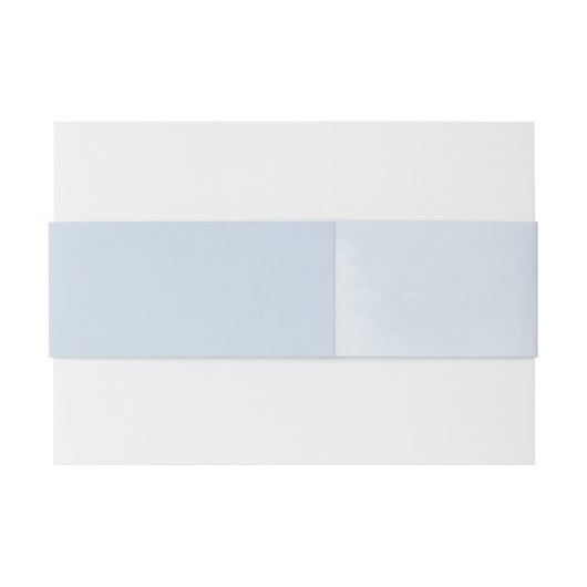 Blue Watercolor Bezaubernde Cloudscape Hochzeit Einladungsbanderole (Rückseitenbeispiel)