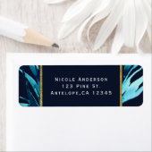 Blue Watercolor Botanical Glam Elegant Wedding (Insitu)