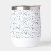 Blue Watercolor Botanical Pattern (Links)