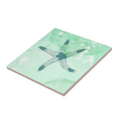 Blue Watercolor Fliese (Seite)