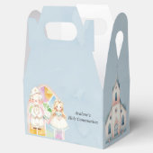 Blue Watercolor Girl 1. Kommune Geschenkschachtel (Geöffnet)