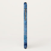 Blue Watercolor iPhone Case (Hinten/Links)