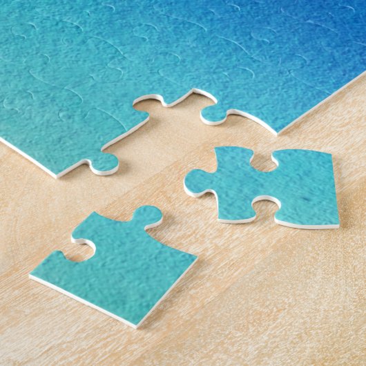 Blue Watercolor Ombre Puzzle (Seite)