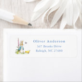 Blue Watercolor Peter Rabbit Junge (Insitu)