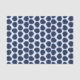 Blue Watercolor Rose Reben Hütte Hochzeit Seidenpapier