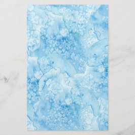 Blue Watercolor Sea Life Artisan Soap Wrap