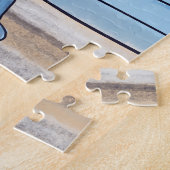 Blue Watercolor Sphynx Cat Puzzle (Seite)