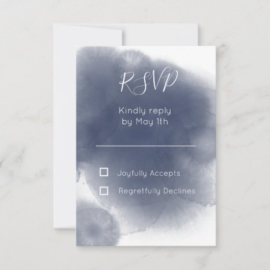 Blue Watercolor Theme (Vorderseite)