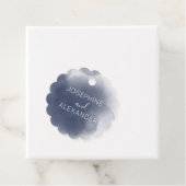 Blue Watercolor Theme Geschenkanhänger (Beispiel)