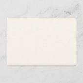 Blue Watercolor Train Baby Shower Diapper Raffle Begleitkarte (Rückseite)