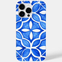 Blue Watercolor Tuscan Italienische Küche Case-Mate iPhone 14 Pro Max Hülle