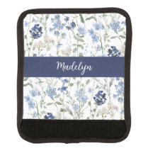 Blue Watercolor Wildflower Name