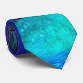 Blue Waters and Starry Sapphire Skies Krawatte (Gerollt)