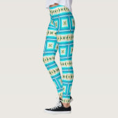 Blue Waters Beach Design Leggings (Links)