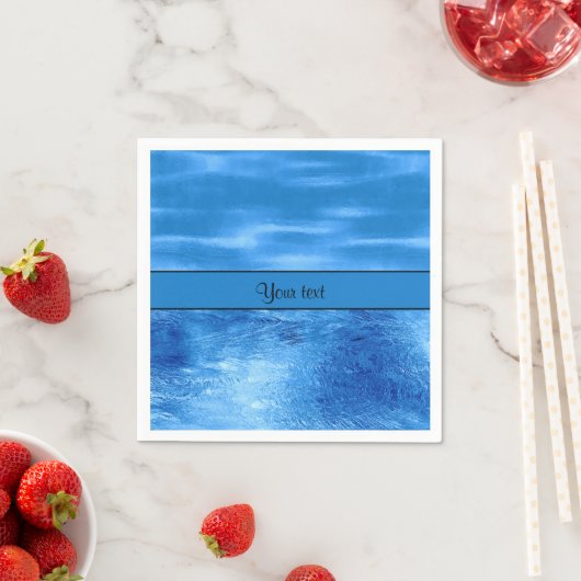 Blue Waters Serviette (Beispiel)