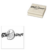 Blue Wave 2020 USA Gummistempel (Stempel)