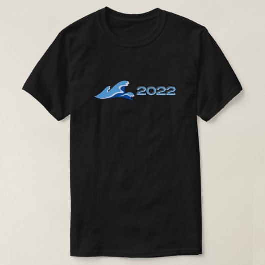 Blue Wave 2022 T - Shirt (Design vorne)