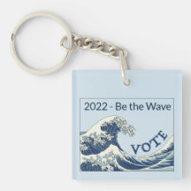 Blue Wave 2024 - Schlüsselanhänger zur Abstimmung