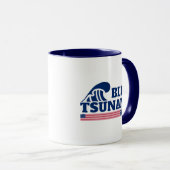 Blue Wave 2026 Tasse (VorderseiteRechts)