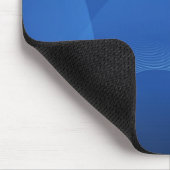 Blue Wave Abstrakt Mouse Pad Mousepad (Ecke)