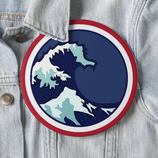 Blue Wave Button (Beispiel)