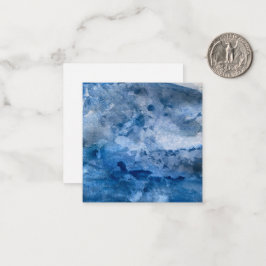 Blue Wave Card Mitteilungskarte