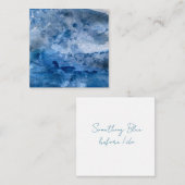 Blue Wave Card Mitteilungskarte (Vorne/Hinten)