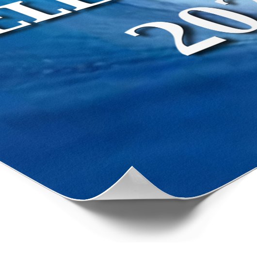 Blue Wave Election 2022 Poster (Ecke)