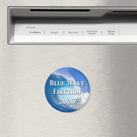 Blue Wave Election 2026 Magnet (In Situ (Geschirrspüler))