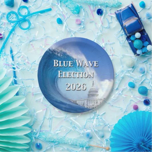 Blue Wave Election 2026 Pappteller (Party)