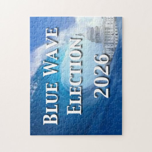 Blue Wave Election 2026 Puzzle (Vertikal)