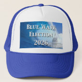 Blue Wave Election 2026 Truckerkappe (Vorderseite)