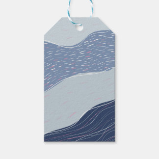Blue Wave Geschenkanhänger
