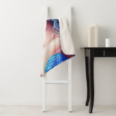Blue Wave Goddess Ocean World Fantasy Art Sherpadecke (Beispiel)