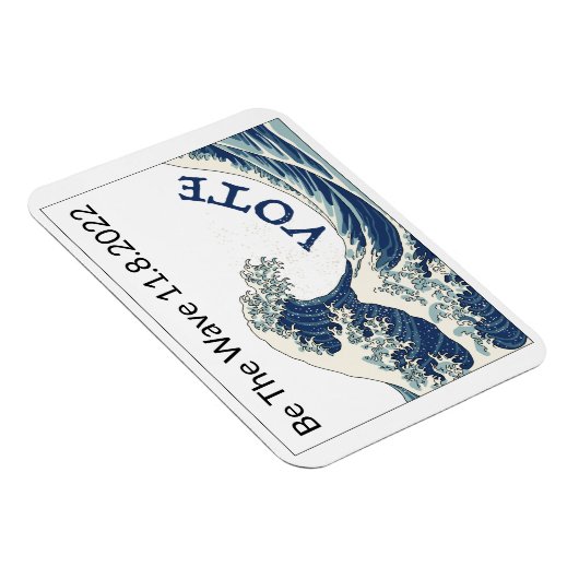 Blue Wave holt die Abstimmung raus Magnet (Rechte Seite)