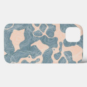 Blue Wave ipone 13 Case-Mate iPhone Hülle (Rückseite (Horizontal))