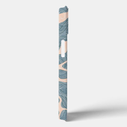 Blue Wave ipone 13 Case-Mate iPhone Hülle (Rückseite / Rechts)