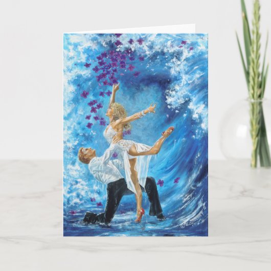 Blue Wave Karte (Vorderseite)