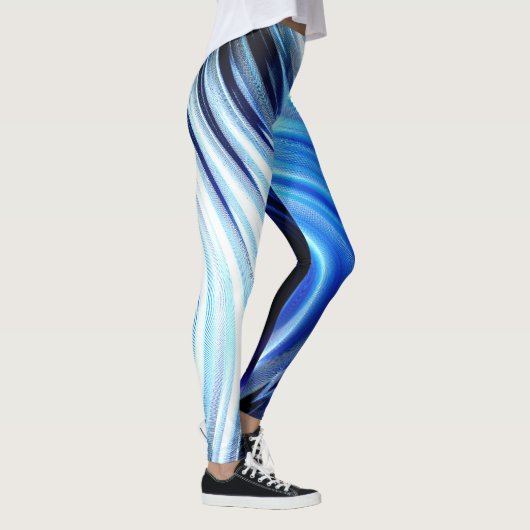 Blue Wave Leggings (Rechts)